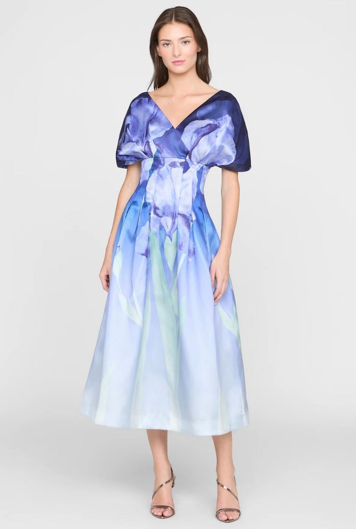 theia bridesmaid dresses Two-piece Chiffon Corset Bridesmaid Dress
