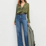 The Lily Top in Smoketree