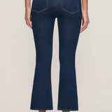 Dl1961 Bridget Boot High Rise Instasculpt Crop Jeans in Lunar Sky