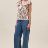 Acosanti Floral Top