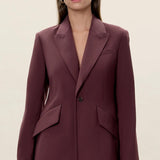 Stevie Blazer in Plum