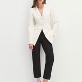 The Elizabeth Jacket in Ivory