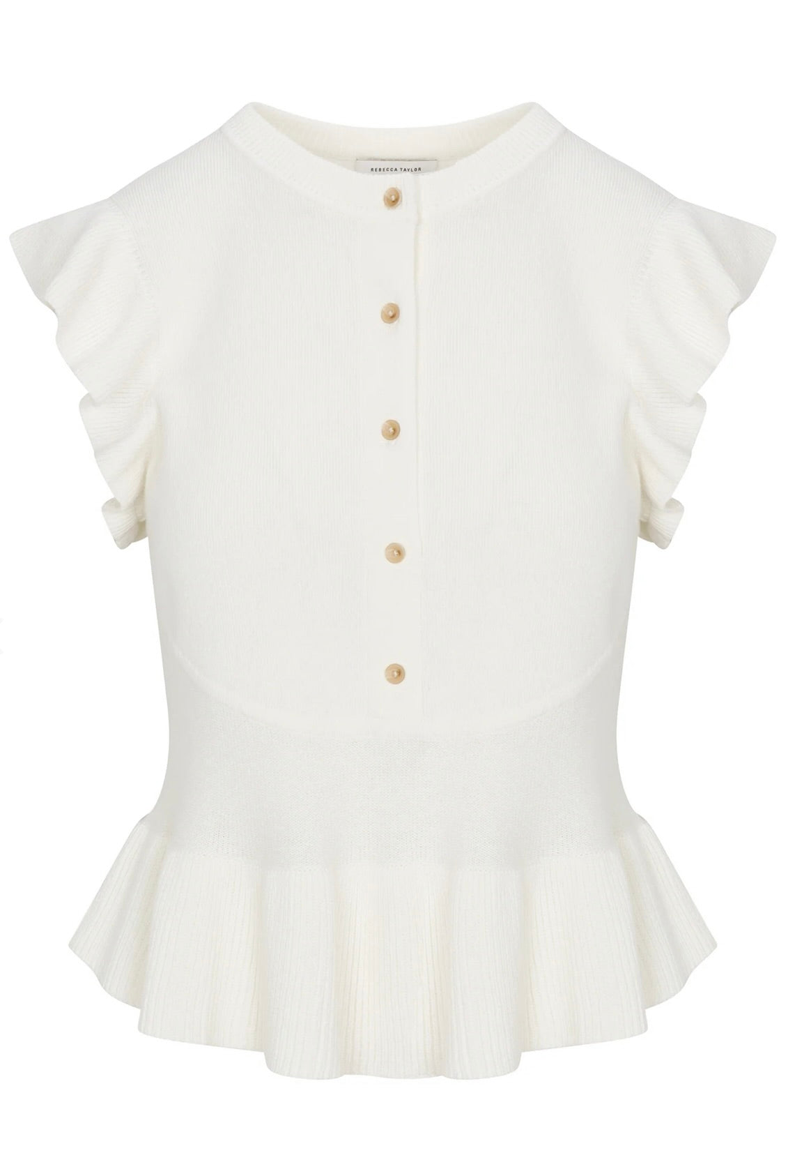 Rhea Knit Sweater in Ivory