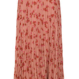 Celeste Striped Pleated Skirt