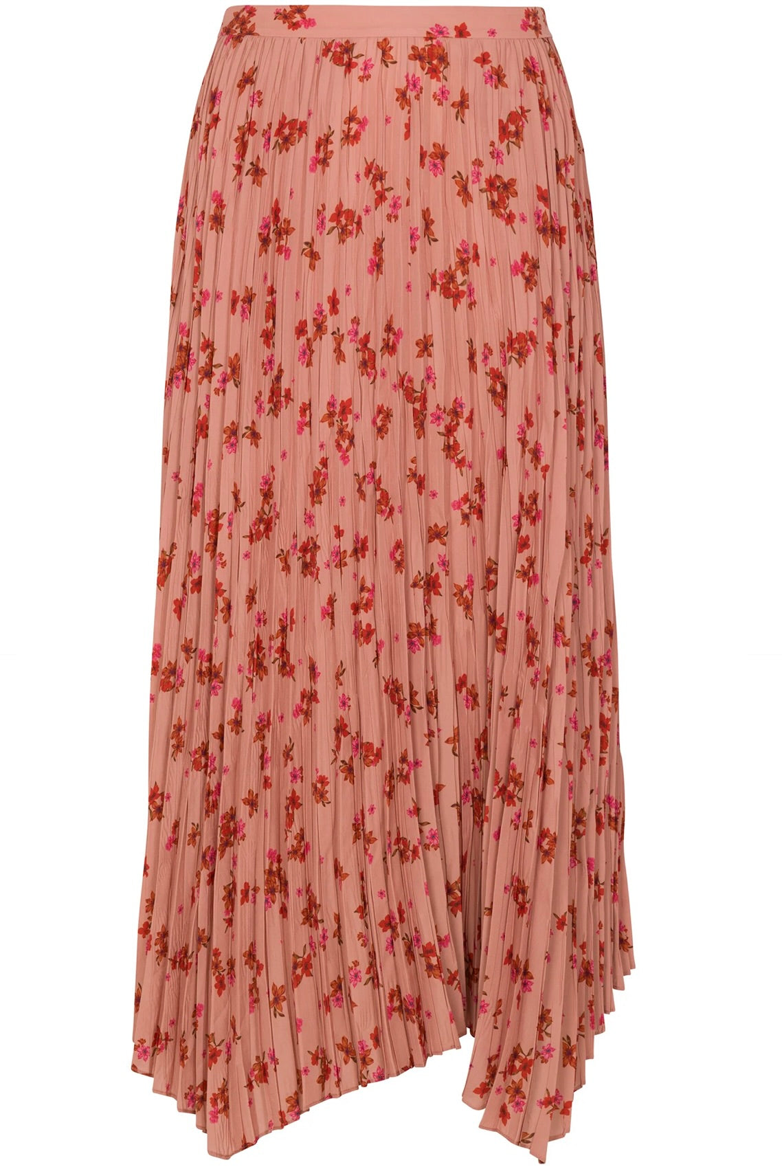 Celeste Striped Pleated Skirt