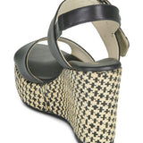 NeroGiardini Slingback Espadrille Platform Wedge Sandals