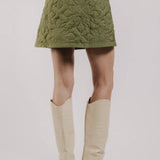 Love the Label Melanie Quilted Skirt
