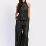 En Saison Adrienne Peplum Top