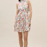 Acosanti Floral Shirt Dress