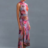 AMUR Kai Asymmetrical Dress