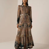 Hemant & Nandita Ruza Long Dress