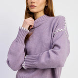 En Saison Merrill Whip Stitch Sweater