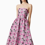 Aimee Strapless Gown in Pink