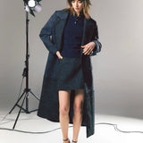 Simona Bonacci Jacquard and Glitter Coat