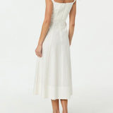 Charelin Linen Off Shoulder Dress