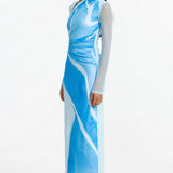Significant Other Avni Long Sleeve Maxi Dress