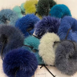 Genuine Mink Scrunchies