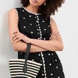 En Saison Heather Embroidered Mini Dress