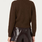 ASTR The Label Kalie Rhinestone Embellished Cardigan