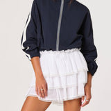 ASTR the Label Teo Contrast Stripe Track Jacket