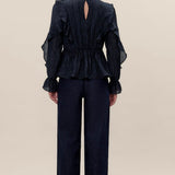 Rebecca Taylor Olivia Ruffle Blouse