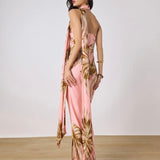 Rococo Sand Fawn Strapless Maxi Dress
