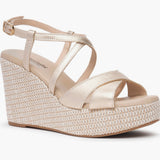 NeroGiardini Strappy Platform Wedge Sandal