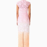Elliatt Lumira Sequin Lace Gown in Pink Ombre
