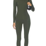 Naked Wardrobe Naked Turtleneck Stirrup Jumpsuit