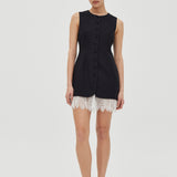 THIRD FORM Nocture Lace Trim Mini