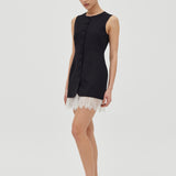 THIRD FORM Nocture Lace Trim Mini