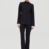 Third Form Nocturne Lace Trim Blazer