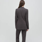 Favorite Daughter The Phoebe Blazer in Grey