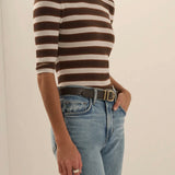 Favorite Daughter The Amelia Crew Neck Top