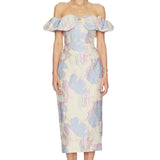 Elliatt Marlene Strapless Midi Dress