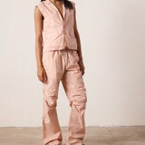Danny Relaxed Mineral Print Drawstring Pant