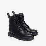 NeroGiardini Faux Fur Lined Combat Boot