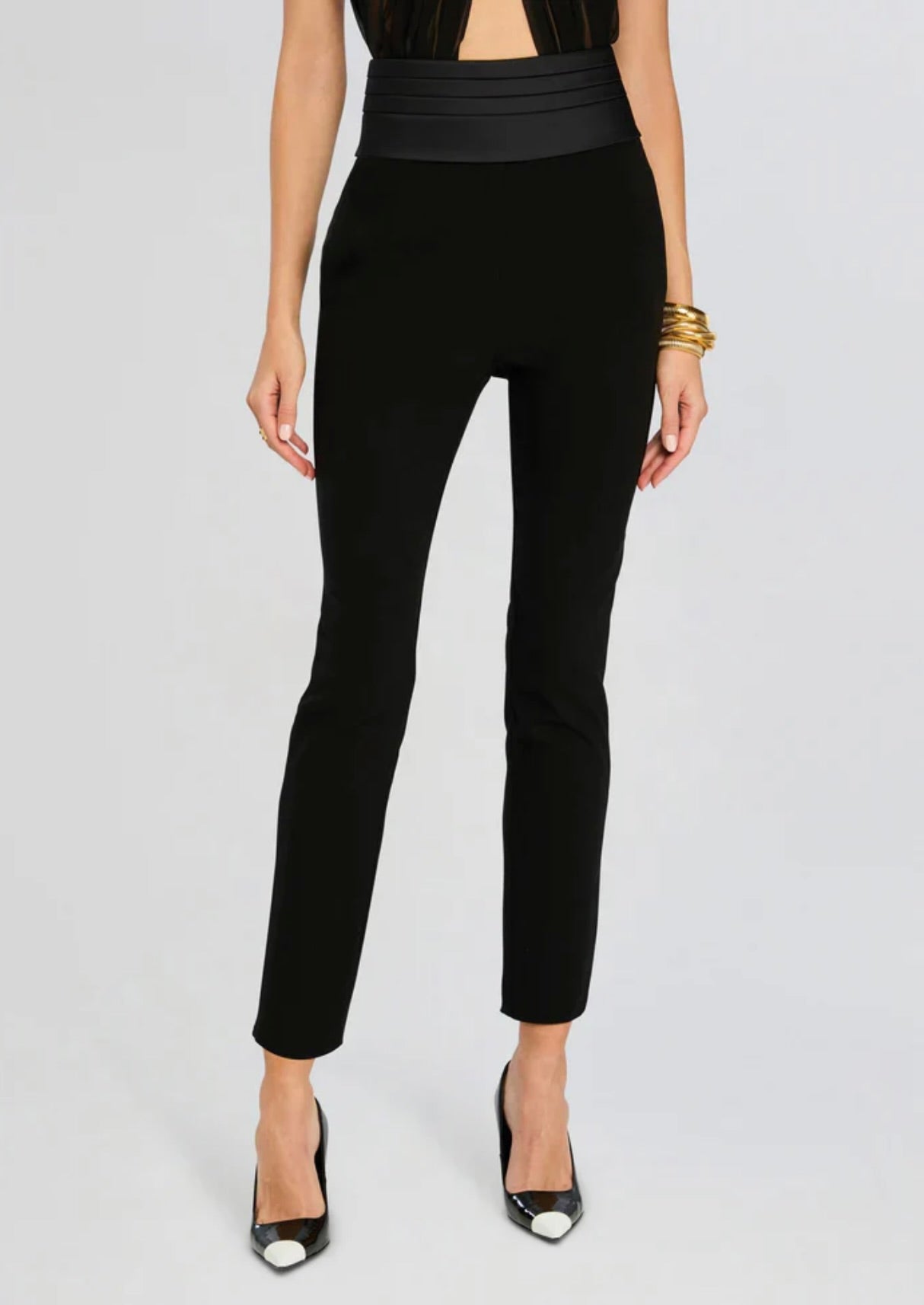 SANS FAFF Tuxedo Cigarette Pants
