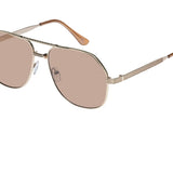 Cosmos Sunglasses in Bright Gold Tan Tint