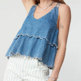 seventy + mochi Gilly Top In Malibu