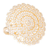 Lusso Universo Golden Ring 925