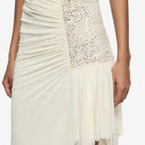 BEC + BRIDGE Winslow Strapless Asymmetrical Dress