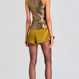 Retrofête Moreno Brocade Top
