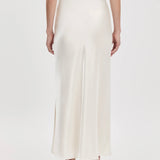 The Josie Long Skirt in Ivory