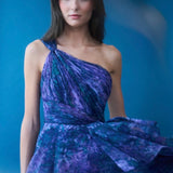 Theia Orania One Shoulder Gown