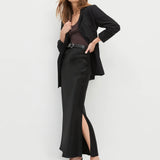 The Josie Long Skirt in Black