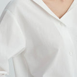 Rue Sophie Liora Asymmetrical Neck Shirt