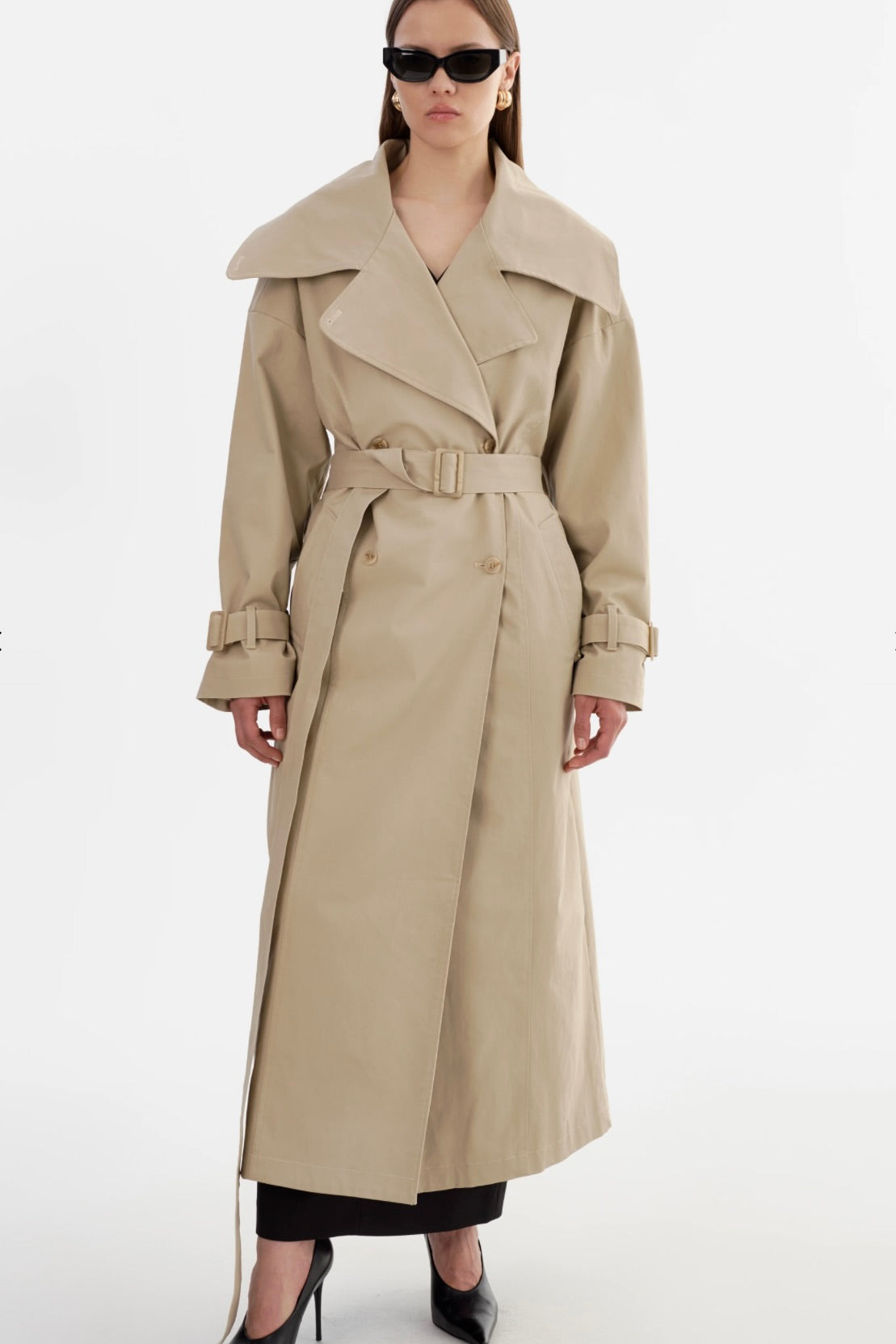 LAMARQUE Josephine Oversized Trench Coat