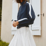 ASTR the Label Teo Contrast Stripe Track Jacket