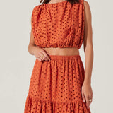 Nalley Eyelet Crop Top